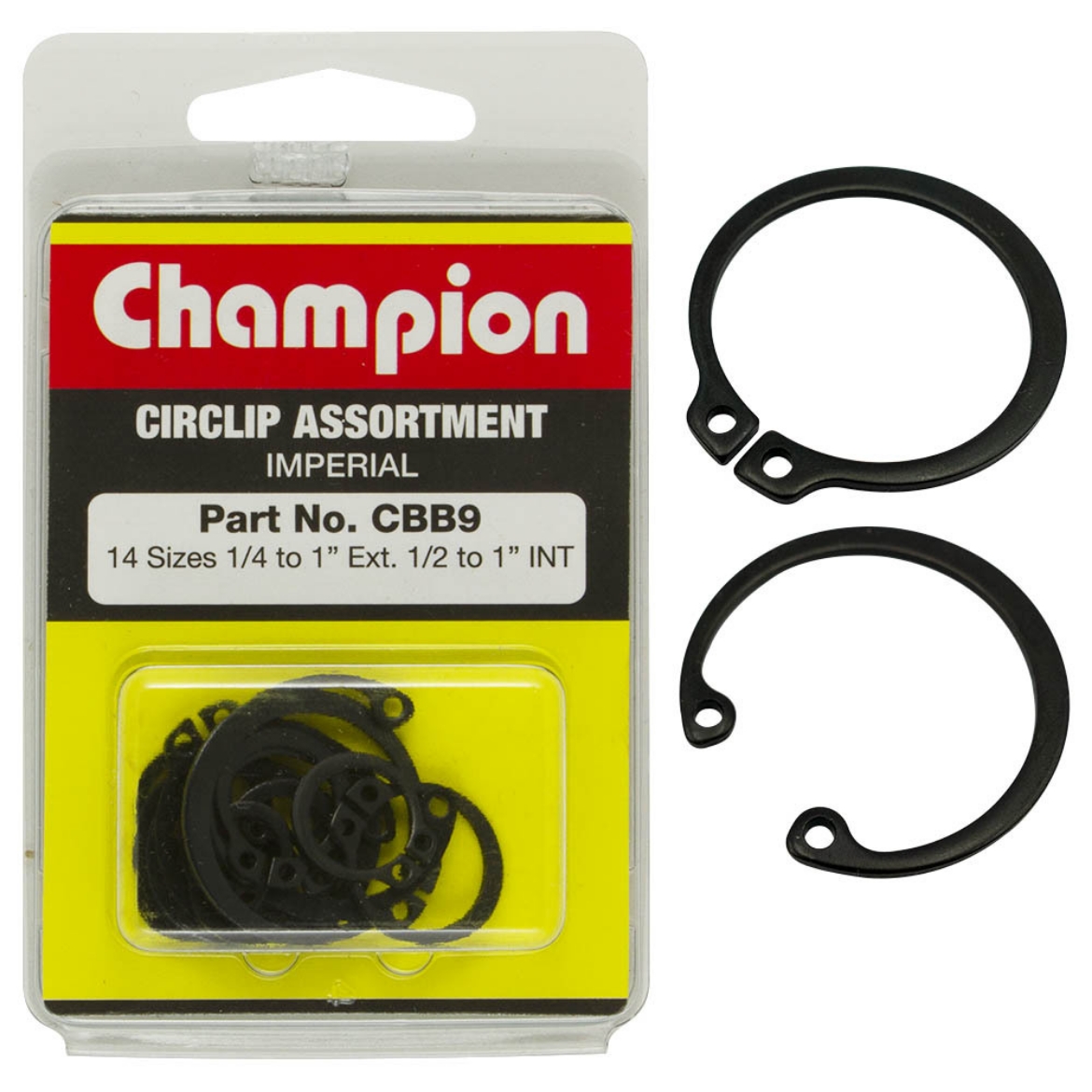 Picture of BLISTER CIRCLIP ASSORTMENT (Pkt.19)
