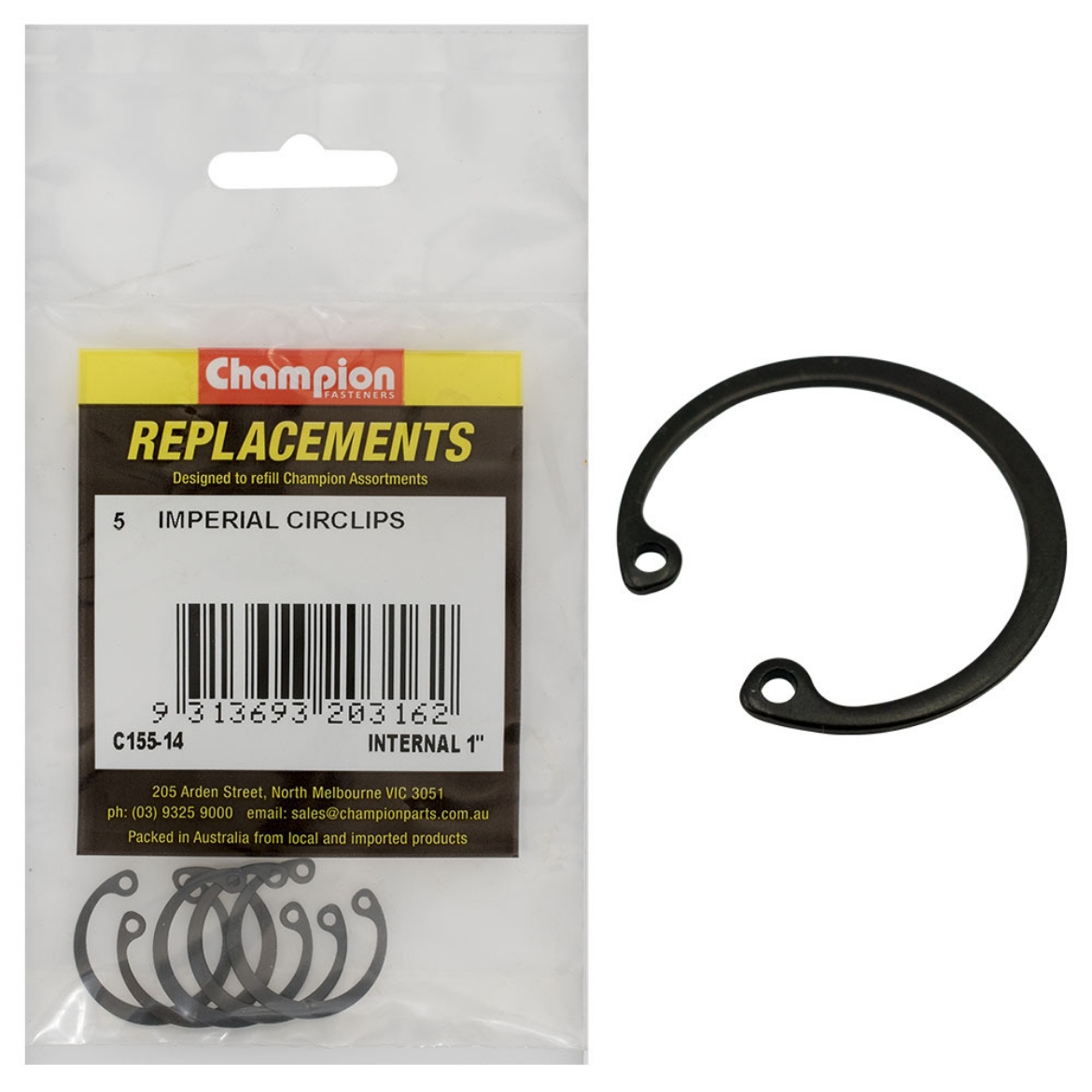 Picture of 1" INTERNAL CIRCLIPS (PKT.5)