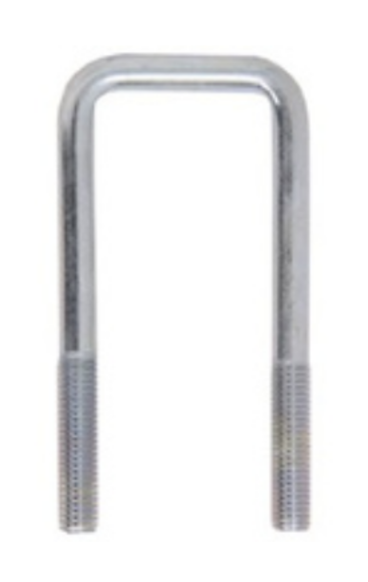 Picture of U BOLT 50MM SQUARE 180mm/7"  5/8" BSW