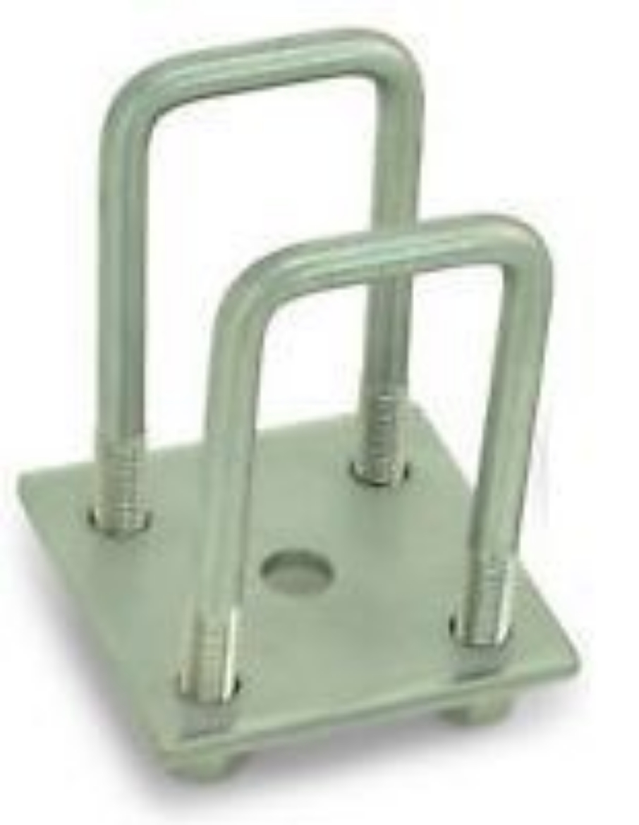 Picture of U Bolt Kit "Outback" 7 Leaf suit 60mm Spring and 50mm Square Axle