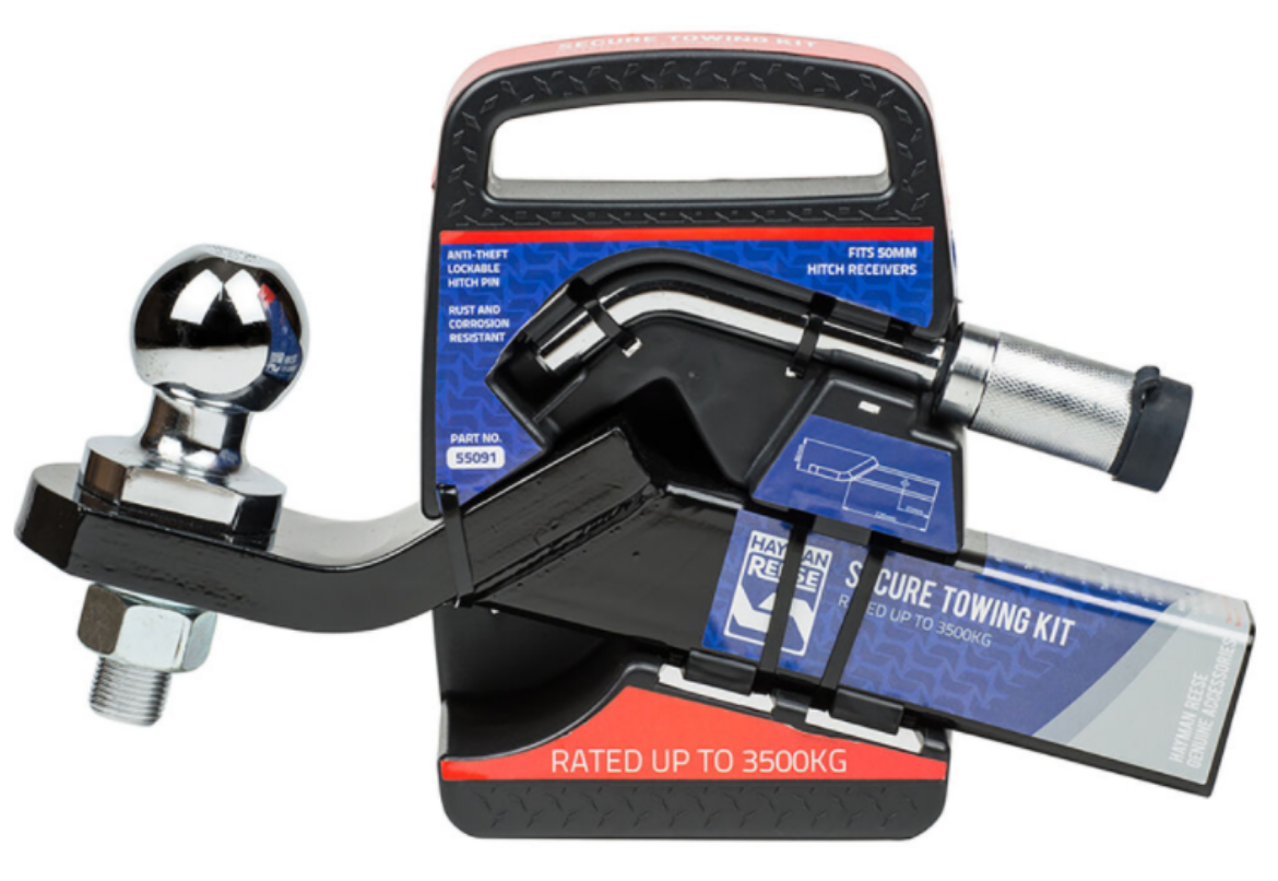 55091 Hayman Reese Secure Towing Kit Rated Up to 3500KG 50MM Hitch