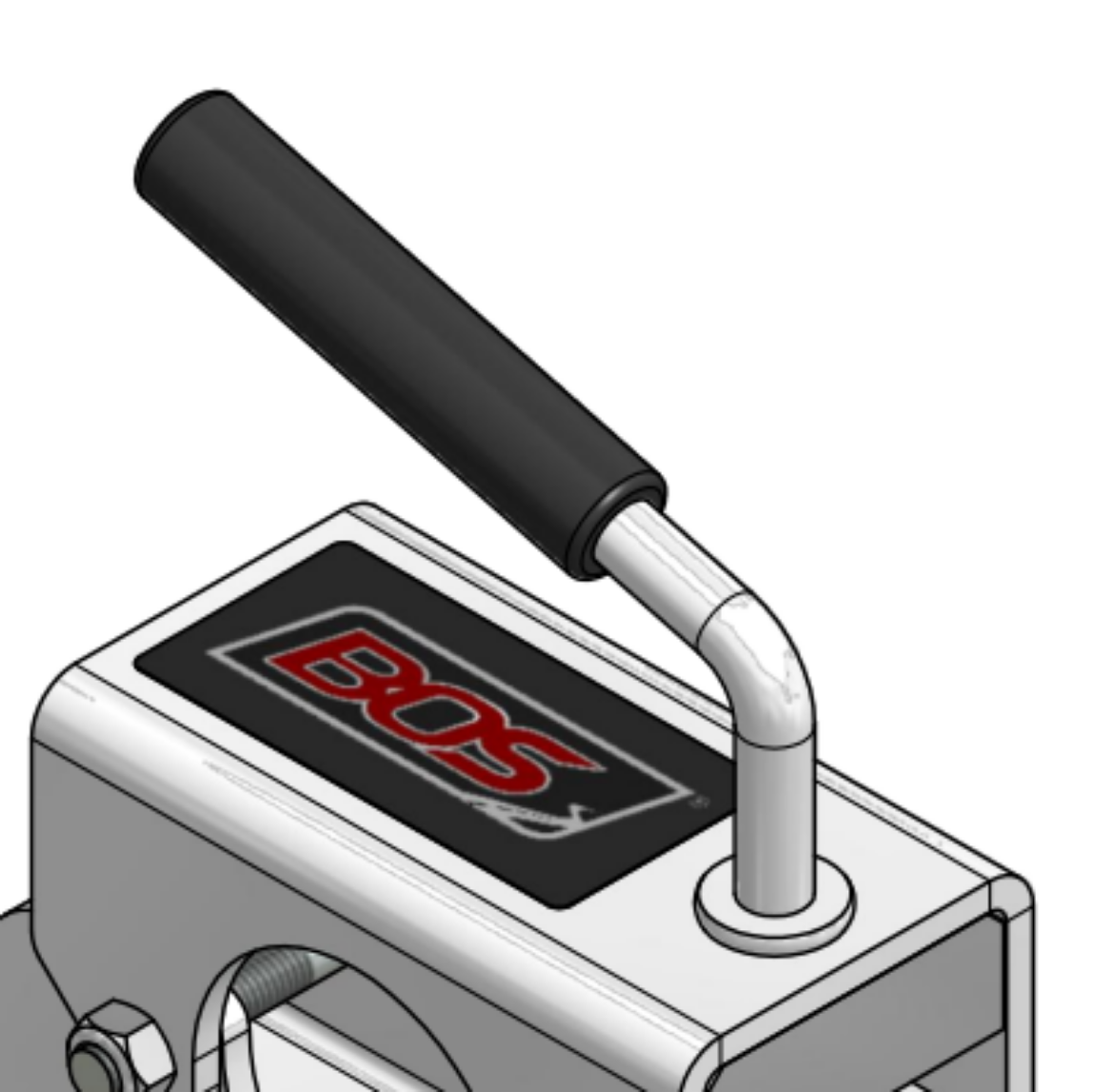 Picture of BOS M12 Handle to Suit 60mm Clamps (Plastic Sleeve on Handle)