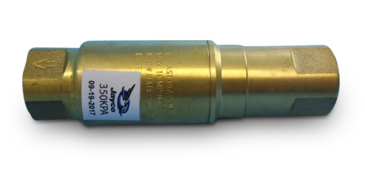 Picture of PRESSURE LIMITING VALVE 350KPA. PLVCV15-350J.