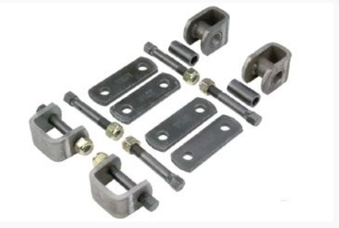 Picture of SINGLE AXLE HANGER KIT FOR SPRINGS WITH 5/8” SHACKLE BOLTS - SUIT 60MM