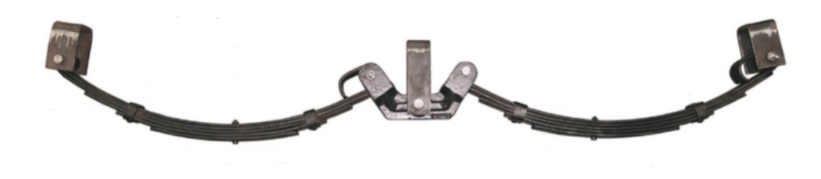 Picture of 60mm x 5 Leaf Rocker Roller Springs Left Hand -Black Finish
Suit 15"/16" Wheels (1625 to 2100kg Capacity for 2 Springs)