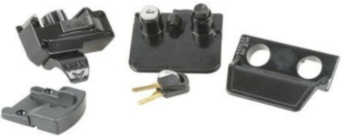 Picture of TRIMATIC DOOR LOCK COMPLETE. C3717G/198021-100