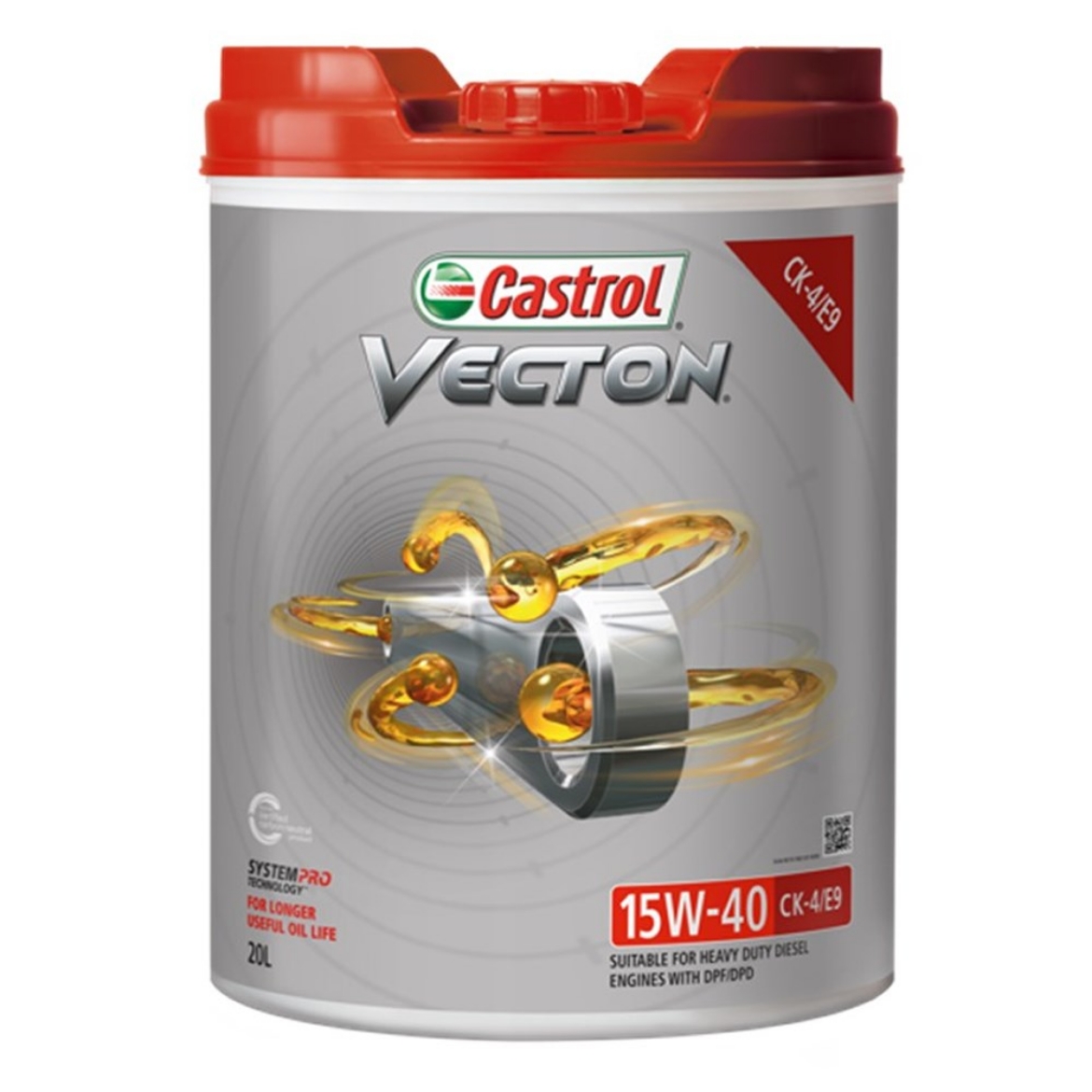 Picture of Castrol VECTON 15W-40 CK-4/E9 20L