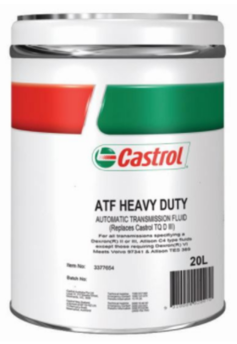 Picture of ATF HEAVY DUTY 20L - CHECK STOCK LEVELS - DISCONTINUED (SUPERSEDED BY: 3430536 - TRANSMAX ATF HEAVY DUTY 20L)