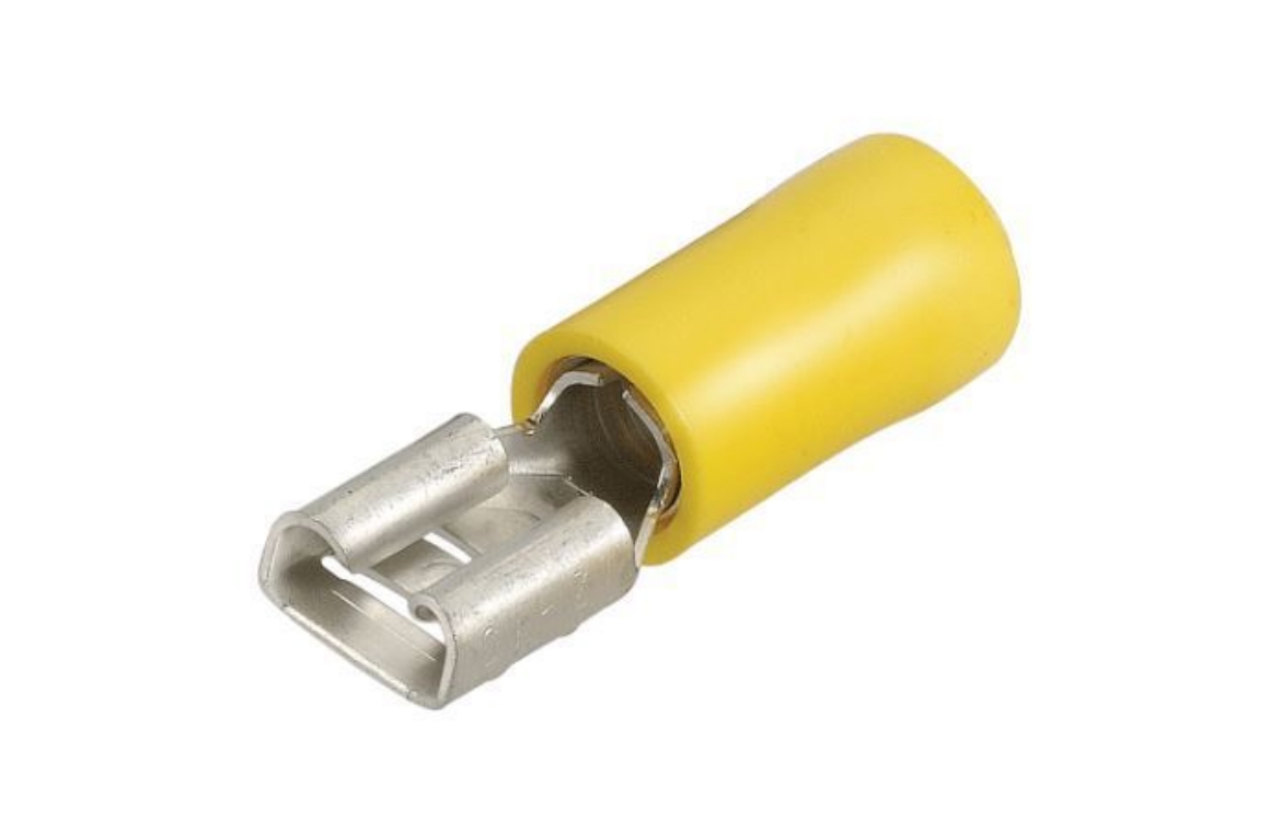 Picture of NARVA FEMALE TERMINAL BLADE (YELLOW) 6.3MM