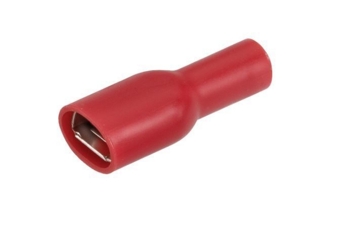 Picture of NARVA FEMALE BLADE TERMINAL F/INS RED 3MM