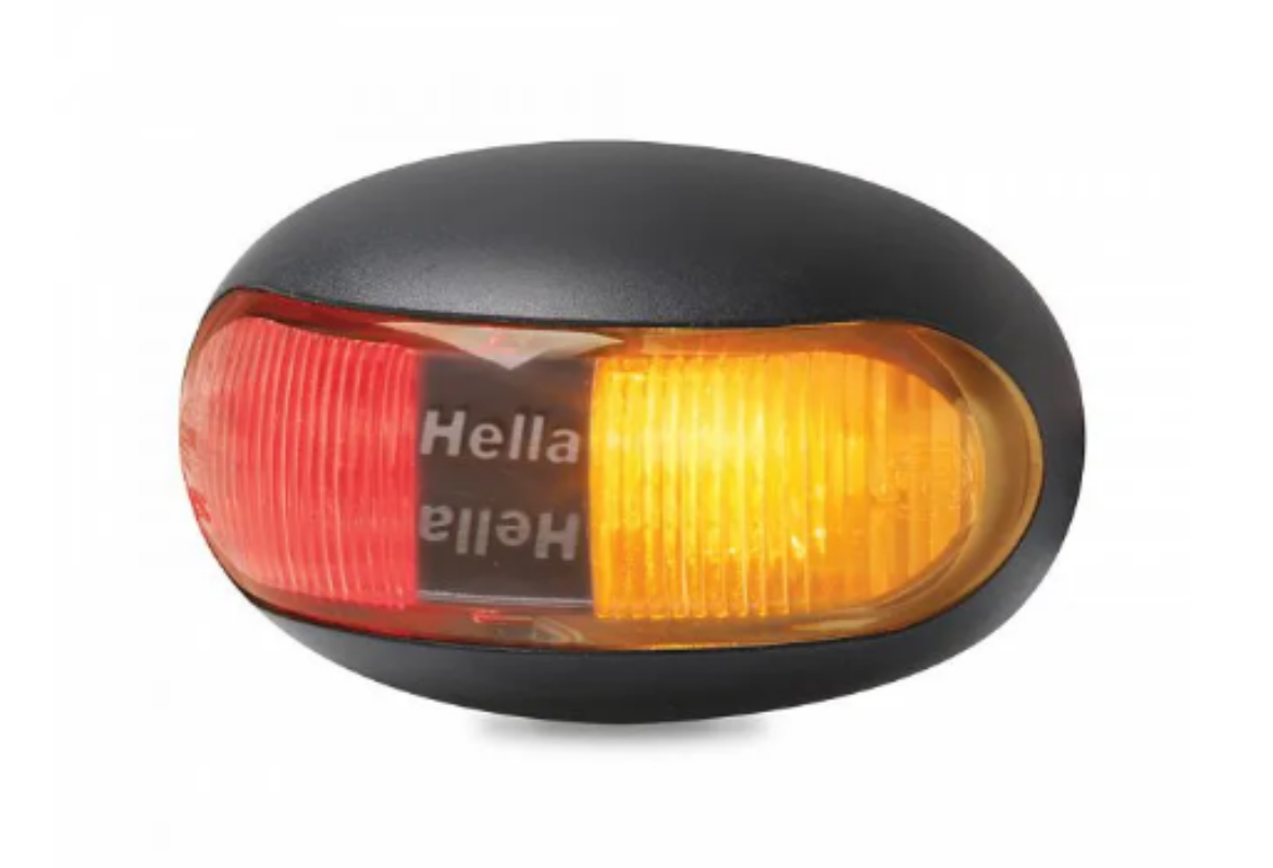 Picture of SIDE MARKER LAMP RED/AMBER LED 60X38MM