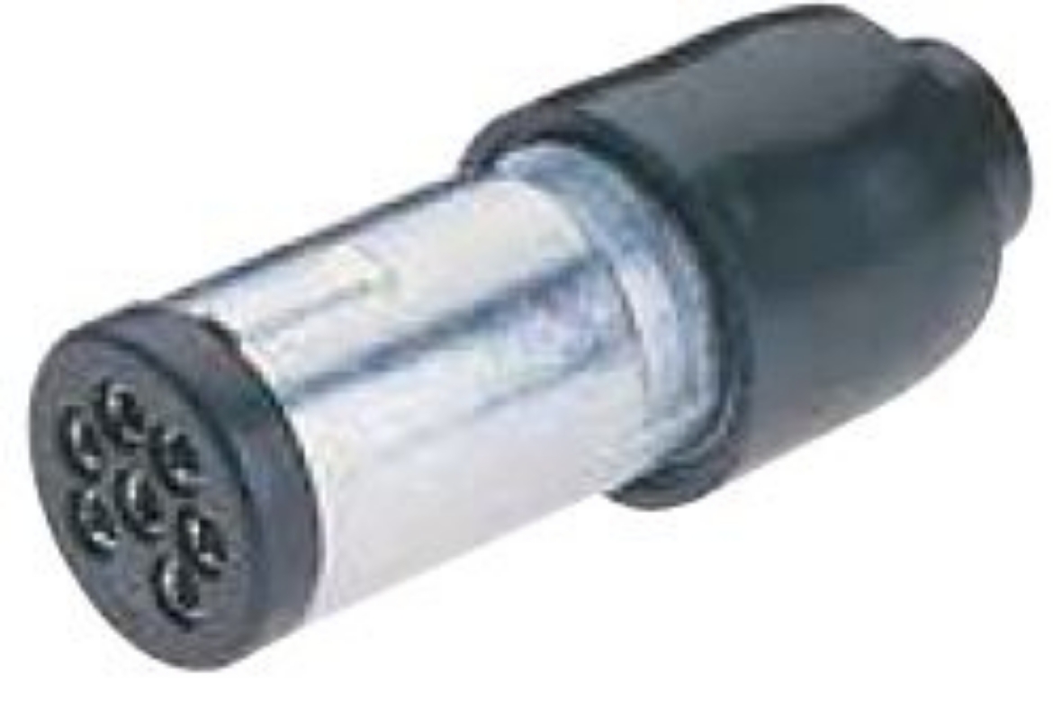 Picture of Narva 7 Pin Small Round Metal Trailer Plug