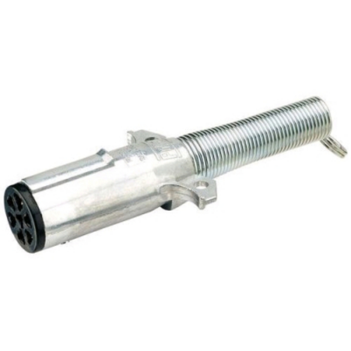 Picture of Narva 7 Pin Heavy-Duty Round Metal Trailer Plug with Internal Weather beater Seal and Cable Guard