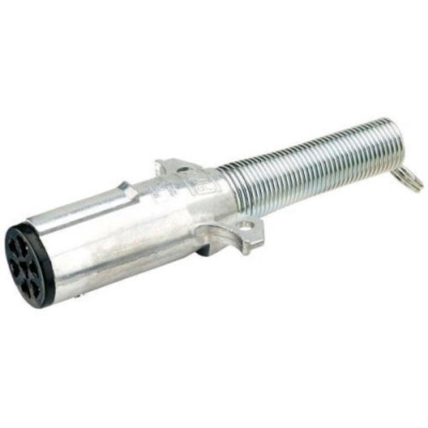 82161NA Narva 7 Pin Large Round Metal Trailer Plug | The Boss Shop