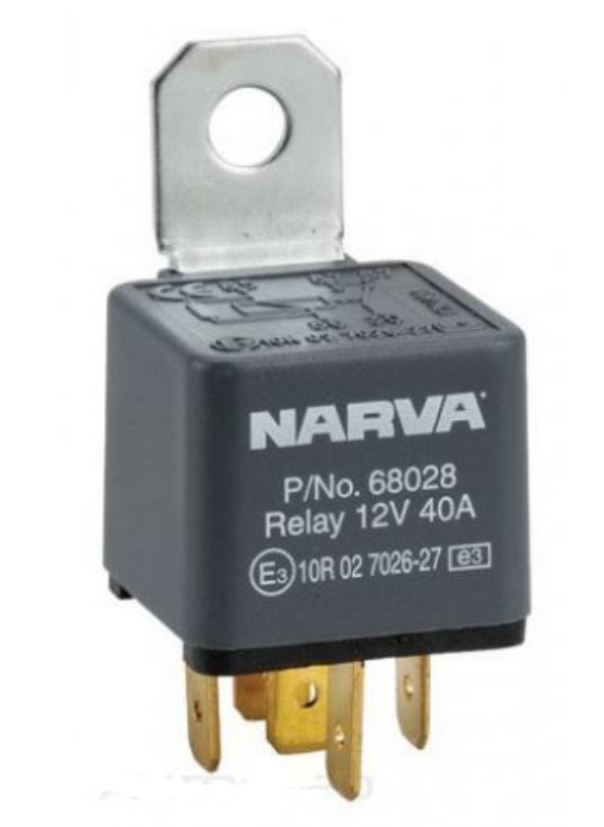 Picture of NARVA RELAY 12V 5 PIN 40A