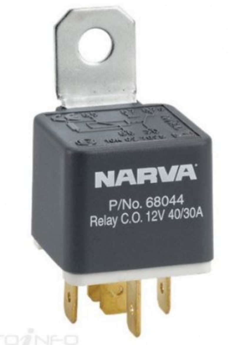 Picture of NARVA RELAY 12V 5 PIN 40/30A