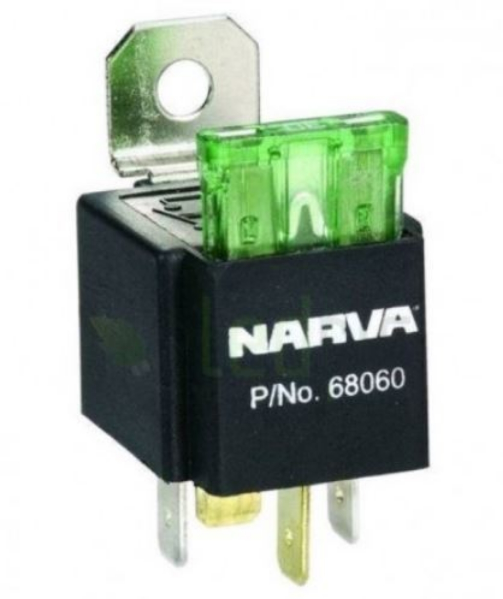 Picture of NARVA RELAY 12V 30A WITH FUSE