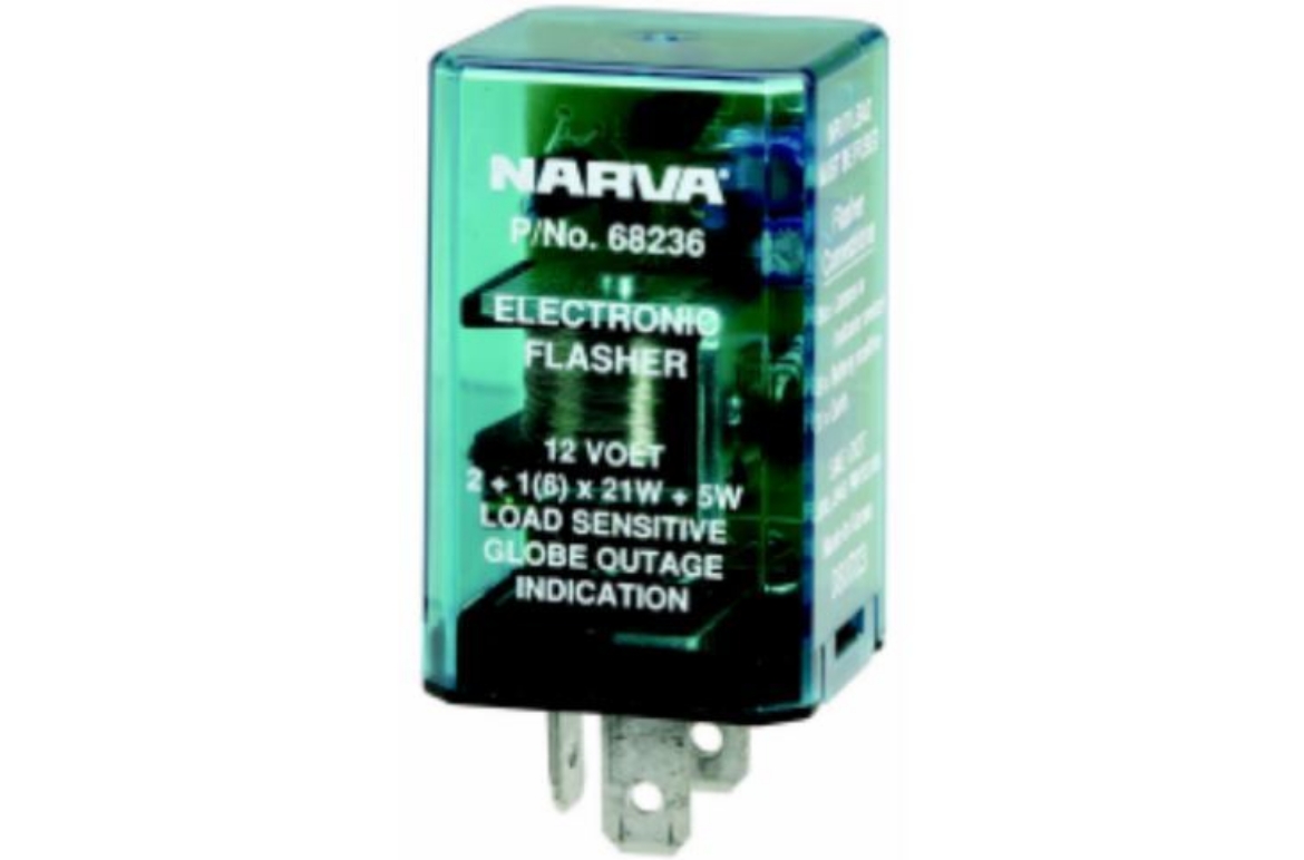 Picture of NARVA ELECTRONIC FLASHER 12V 3 PIN