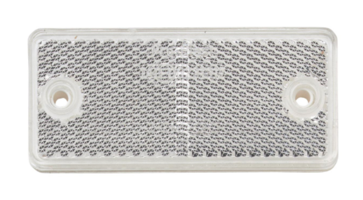 Picture of NARVA REFLECTOR 90X40MM CLEAR RETRO DUAL FIXING HOLES (2)