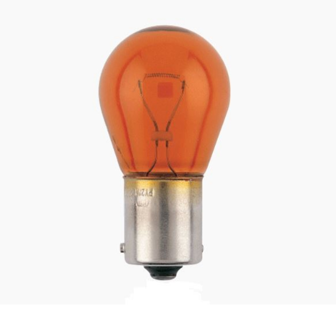 Picture of NARVA 2 X GLOBE 12V 21W AMBER BAU15S (2)