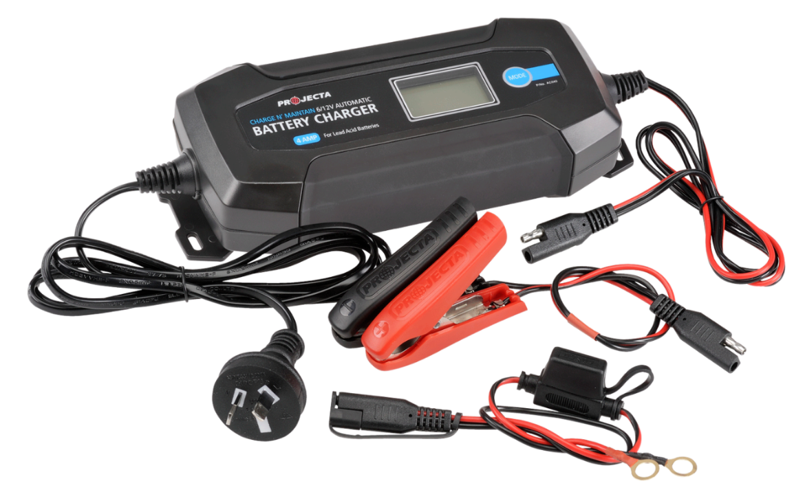 Picture of AUTOMATIC BATTERY CHARGER 6/12V 4 AMP, 8 STAGE (REPLACES AC400)