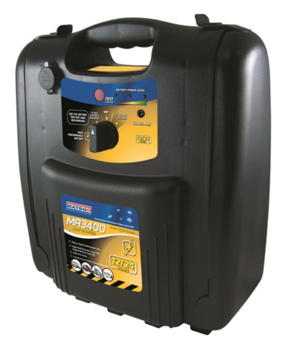 Picture of MATSON 12/24V JUMP STARTER 3400AMP 1000CCA