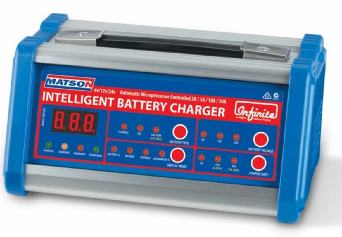 Picture of MATSON 6/12/24V INFINITE BATTERY CHARGER