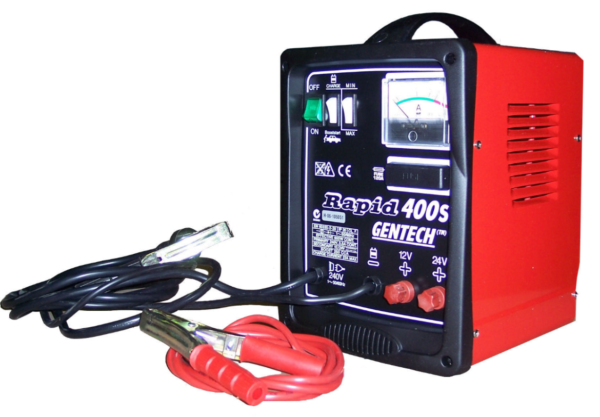 Picture of BATTERY CHARGER (GENTECH) 22AMP CHARGE,250CCA