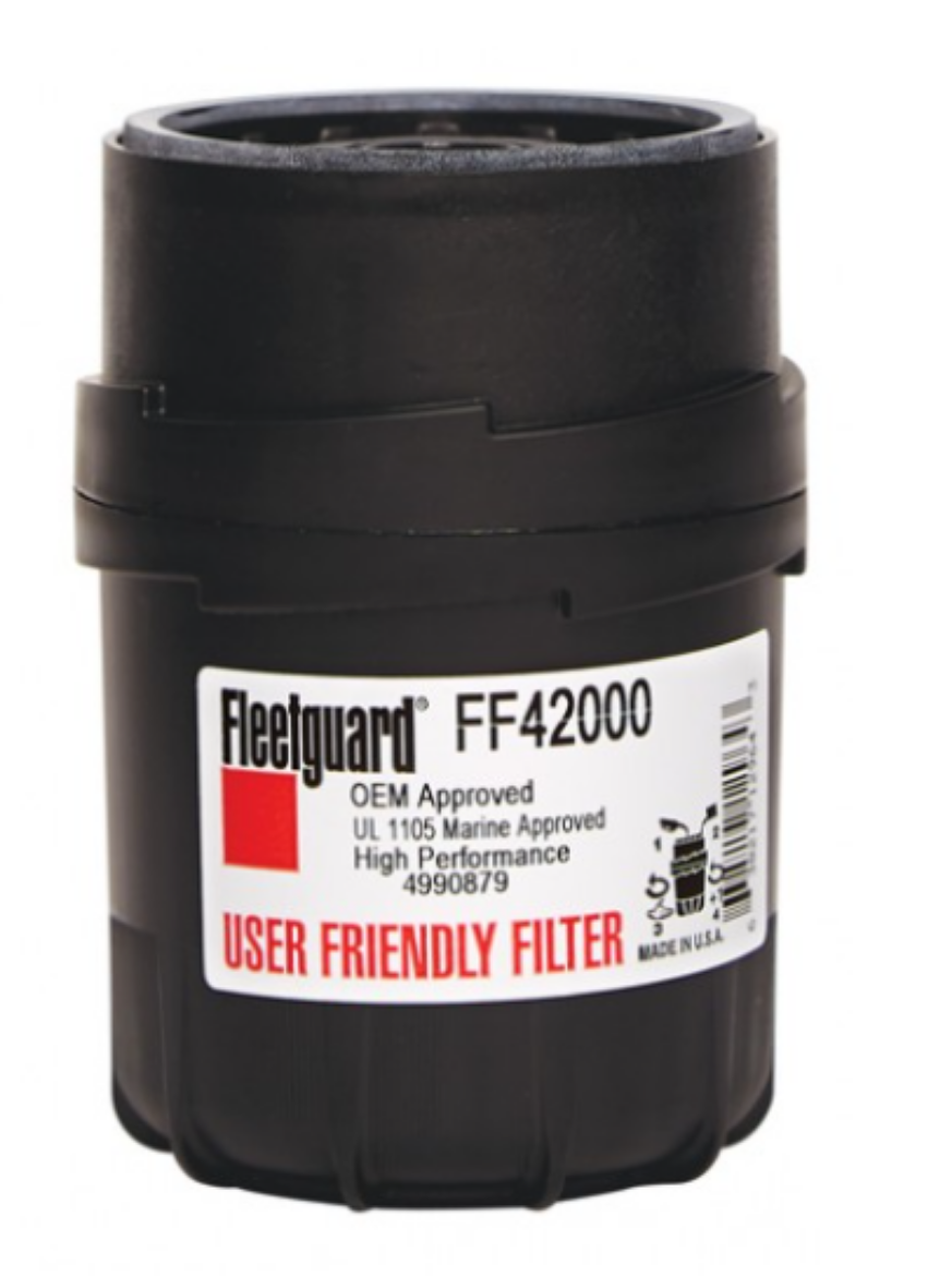 Picture of FUEL FILTER USER FRIENDLY VERSION - replaced by FF5074, FF5052, FF5033, FF5018 - SEE NOTED BULLETIN FOR APPLICATIONS