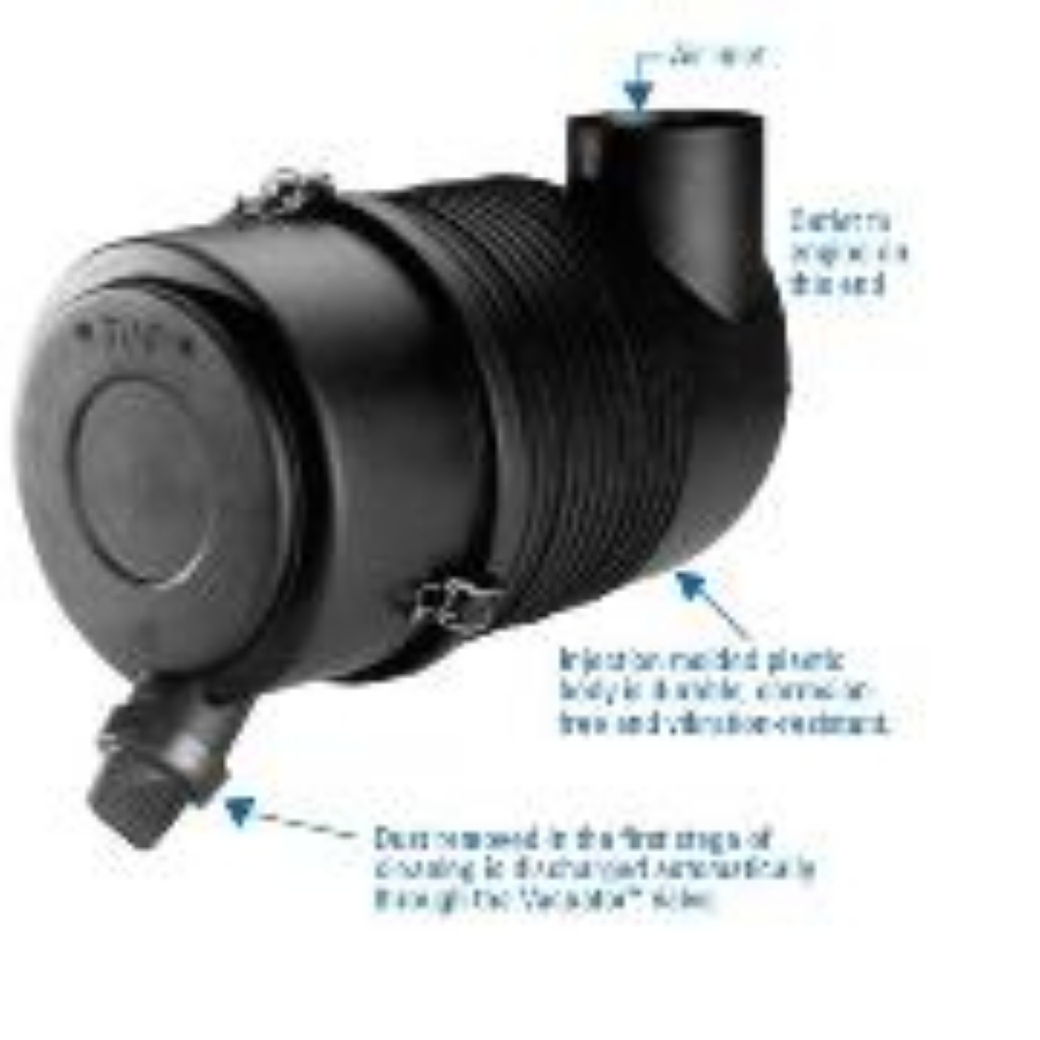 Picture of 7" AIRCLEANER  ASSY RADIAL SEAL     AH19093