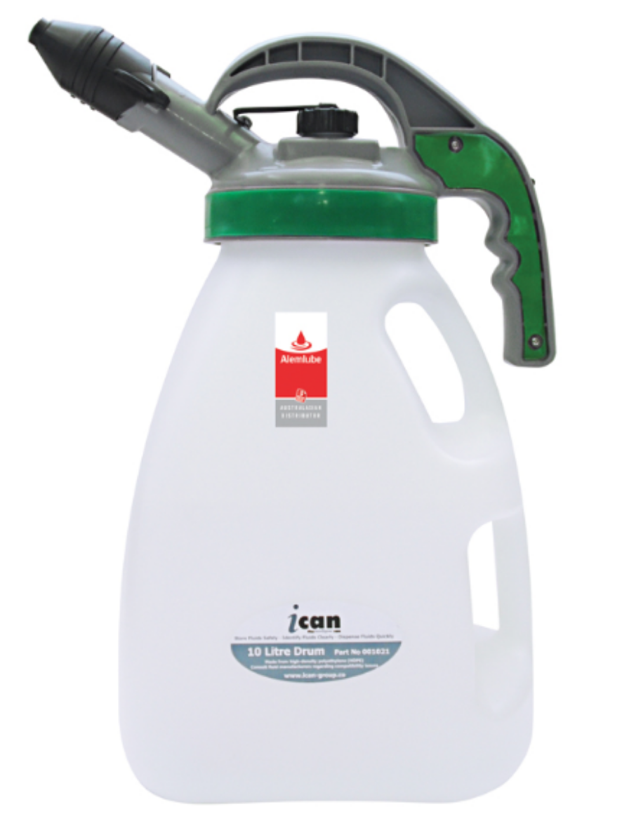 Picture of ALEMLUBE ICAN 10L DRUM 12MM P/LID