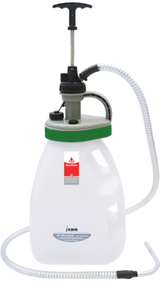 Picture of ALEMLUBE ICAN 10L DRUM,LID&PUMP