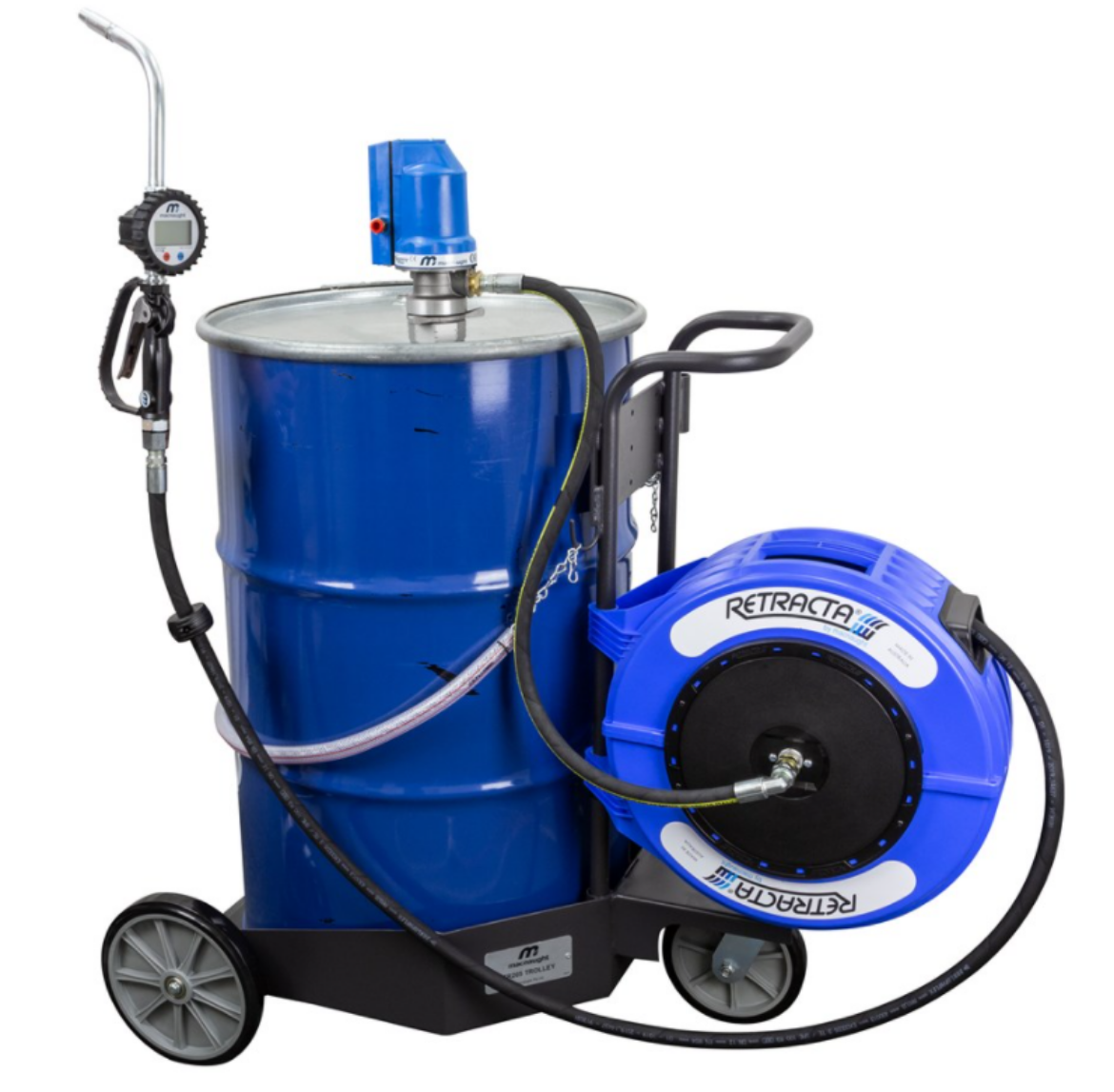 Picture of 205LTR TROLLEY OIL SYSTEM-INCL T312T DRUM PUMP& METERED GUN