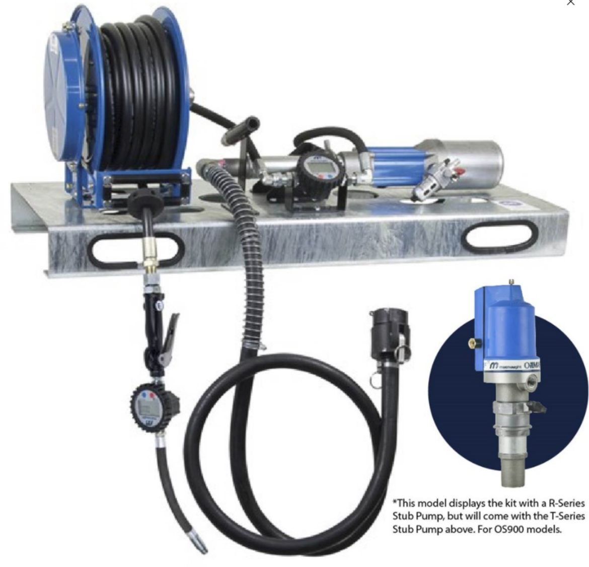 Picture of IBC OIL SYSTEM - WITH T512 PUM & METERED GUN