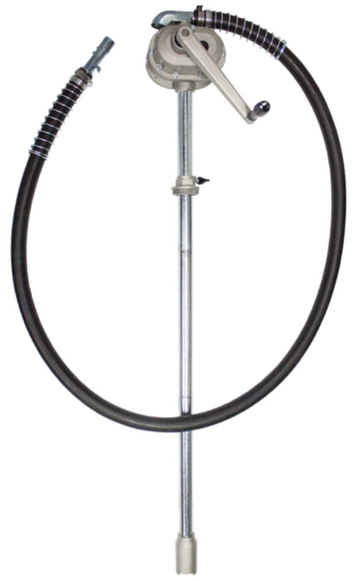 SP65175 PUMP SP ROTARY DRUM PUMP ALUMINIUM W/RUBBER HOSE The Boss