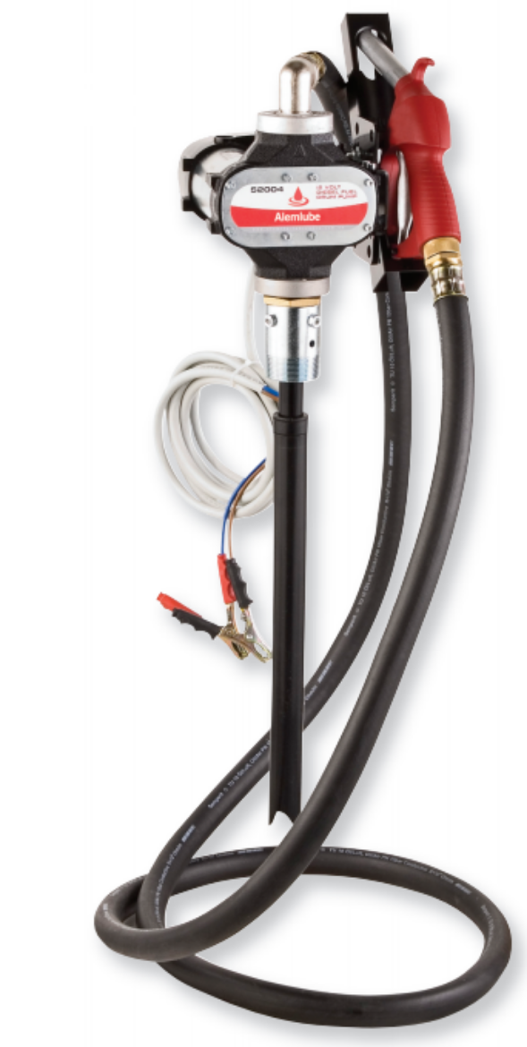 Picture of ALEMLUBE 12V HI VOL PUMP KIT DIESEL 75LPM AUTO NOZZLE