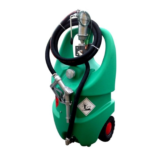Picture of 110L PETROL TANK WITH ROTARY HAND PUMP, 3 METER HOSE AND MANUAL NOZZLE - APPROVED FOR TRANSPORT (NOT APPROVED TO FILL AT SELF SERVICE STATION)