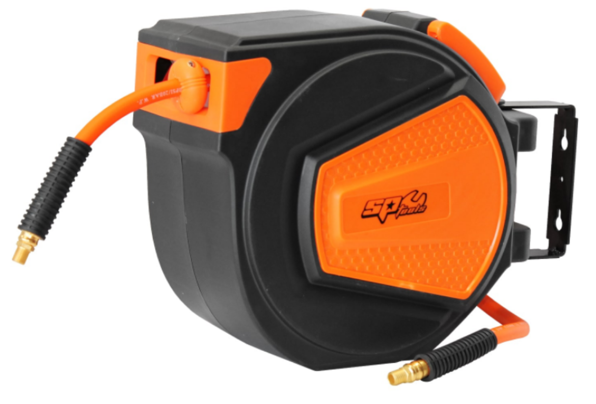 Picture of RETACTABLE AIR HOSE REEL WALL MOUNTED 3/8"ID x 15M