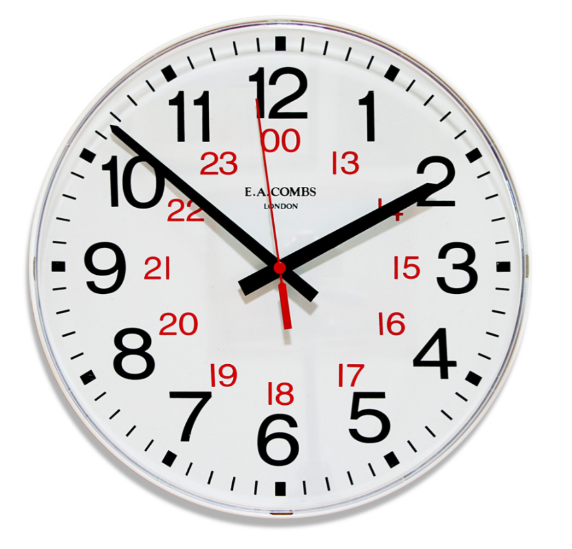 Picture of 24hr Analogue 12" Clock (Battery Operated)