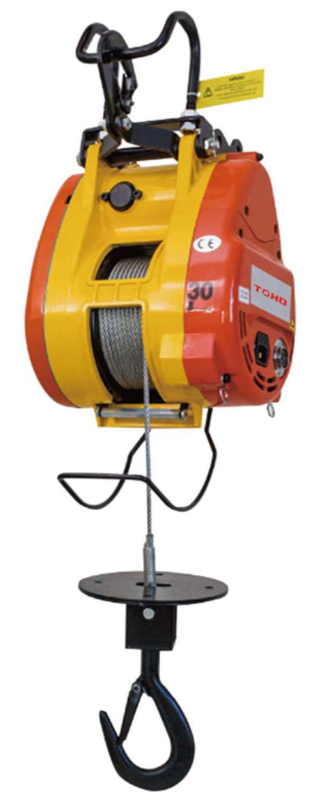 Picture of TOHO COMPACT WIRE ROPE BUILDERS HOIST/ WINCH  (NEW MODEL) 500KG