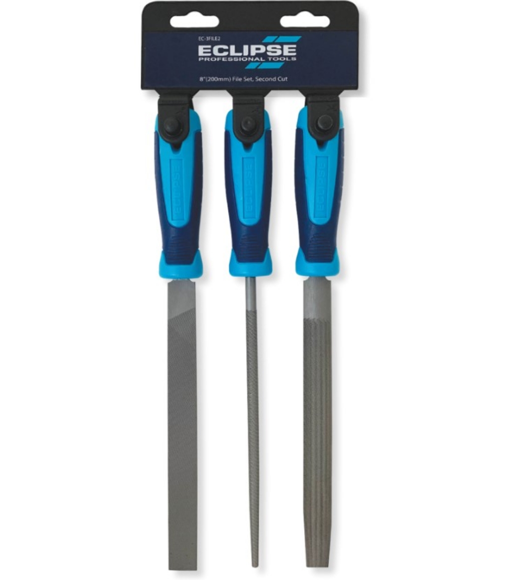 Picture of Eclipse Engineers' File Second Cut 3 Piece Set