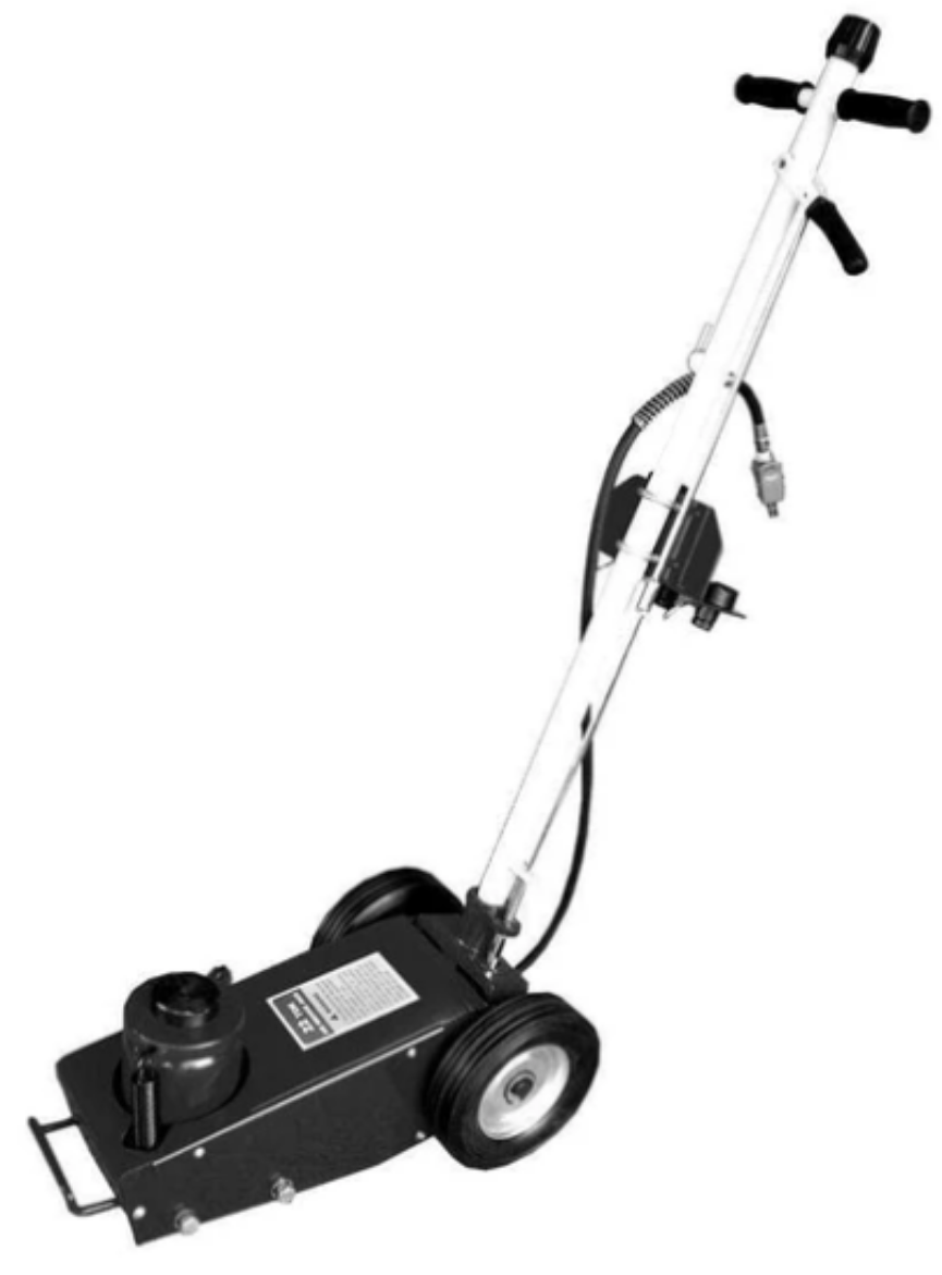 Picture of TROLLEY JACK AIR/ HYD 20T HEIGHT 230MM - 430MM +  EXT 85MM, 4 SADDLES