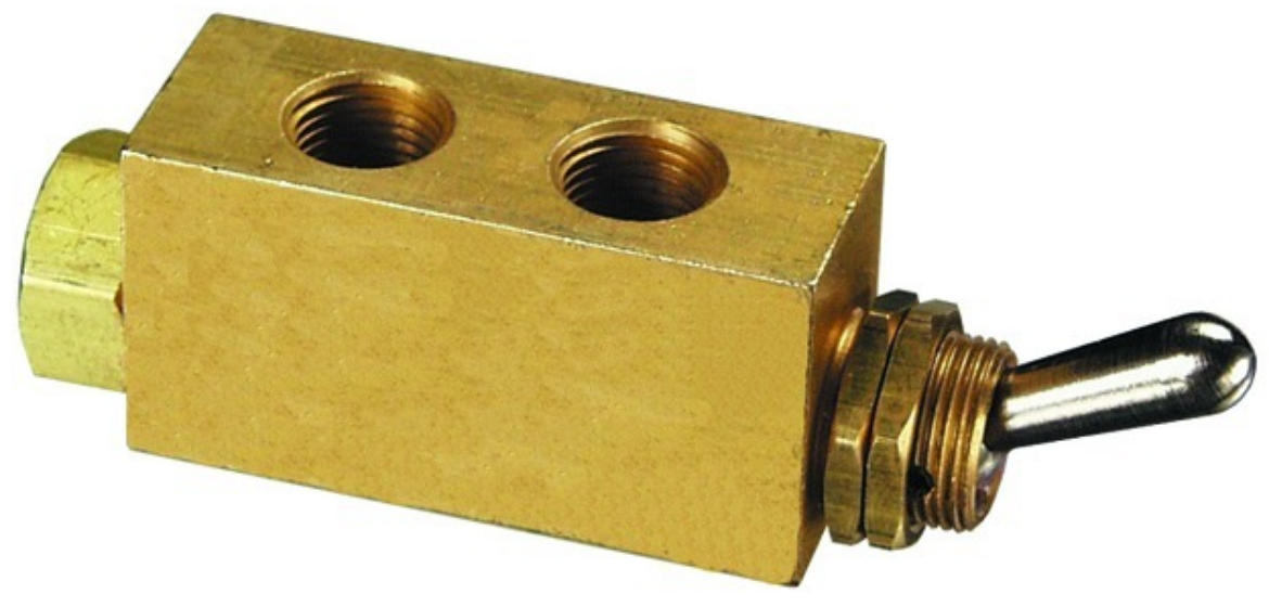Picture of CLIPPARD TOGGLE 3 WAY, 2 POSITION 1/8" BSP