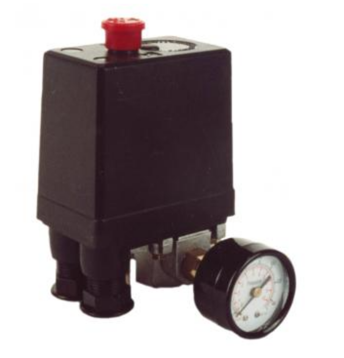 Picture of PEERLESS PRESSURE SWITCH 1PH 3WAY C/W GAUGE AND SAFETY VALVE