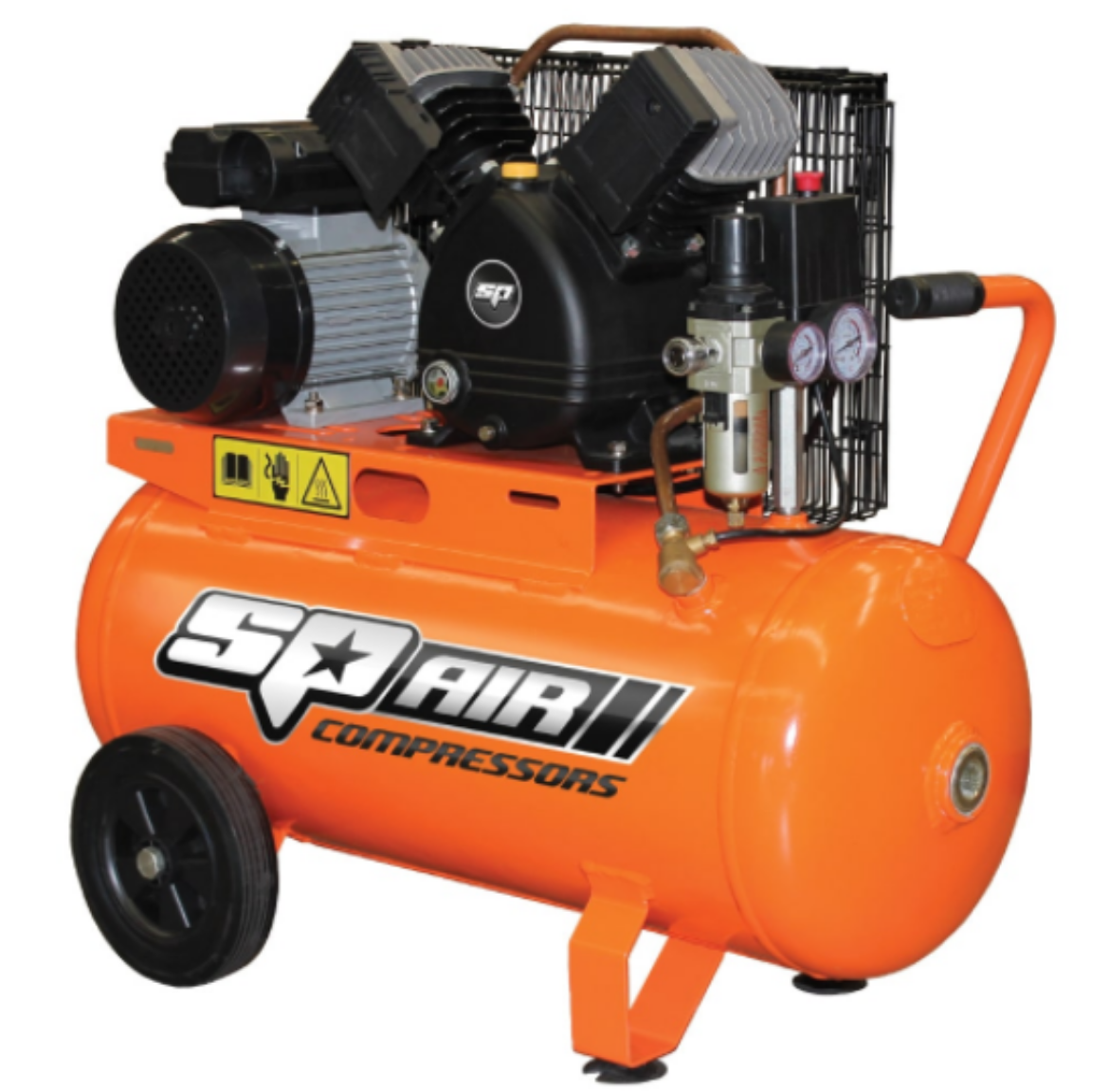 Picture of COMPRESSOR 2.2HP BELT DRIVE 50LT TANK SP AIR