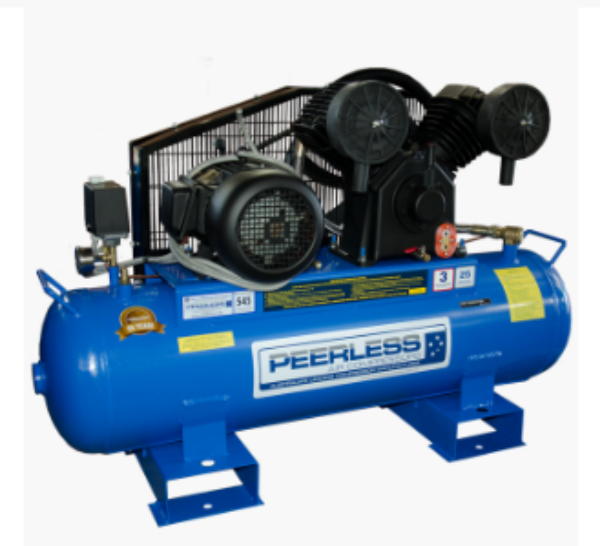 Picture of PEERLESS COMPRESSOR ELECTRIC, FATBOY, 3 PHASE, 5.5HP, BELT DRIVE, 454LPM @ 100PSI