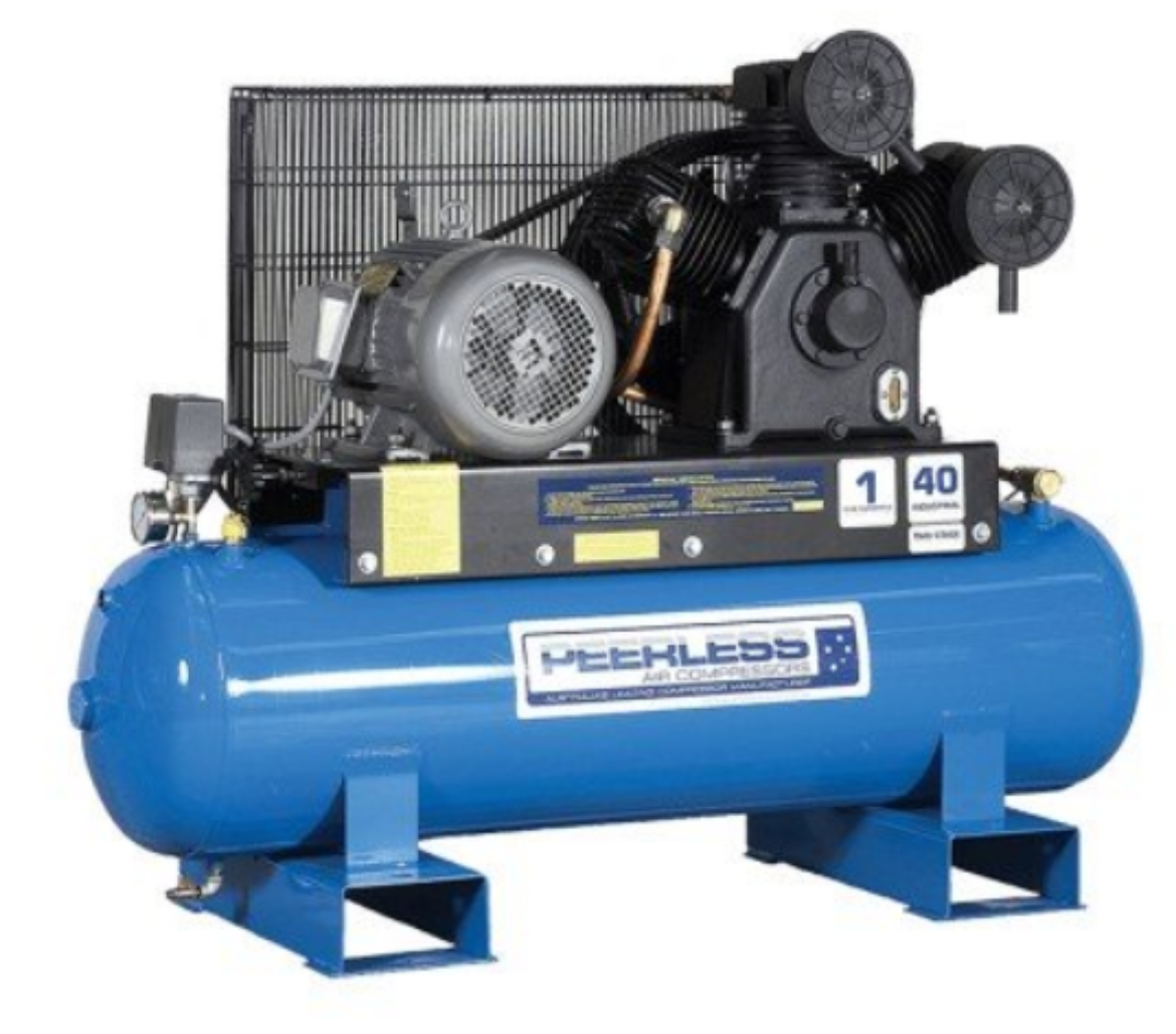 Picture of PEERLESS PHP40 THREE PHASE COMPRESSOR, BELT DRIVE, 7.5 HP, 720LPM @ 100PSI - FOR HIGH PRESSURE