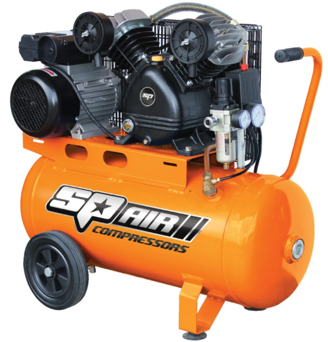 Picture of COMPRESSOR 2.5HP BELT DRIVE 60LT TANK SP AIR