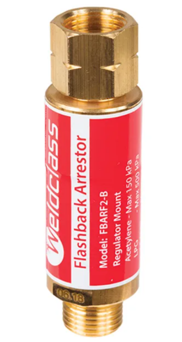 Picture of FLASHBACK ARRESTOR FOR REGULATOR ACET/LPG WELDCLASS