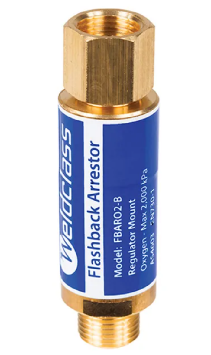 Picture of FLASHBACK ARRESTOR FOR REGULATOR OXYGEN WELDCLASS